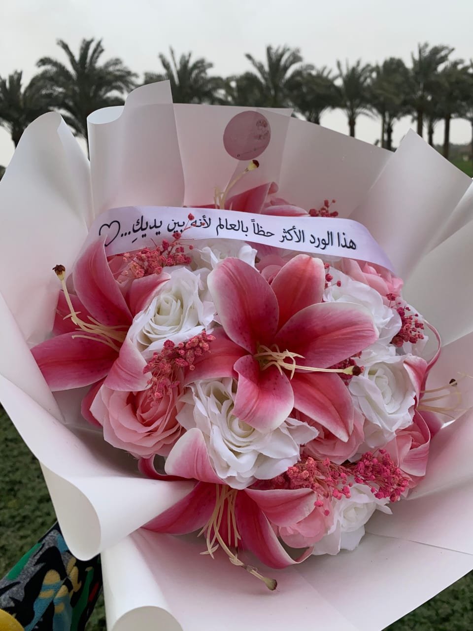 بوكيه ورد. صناعي 💓