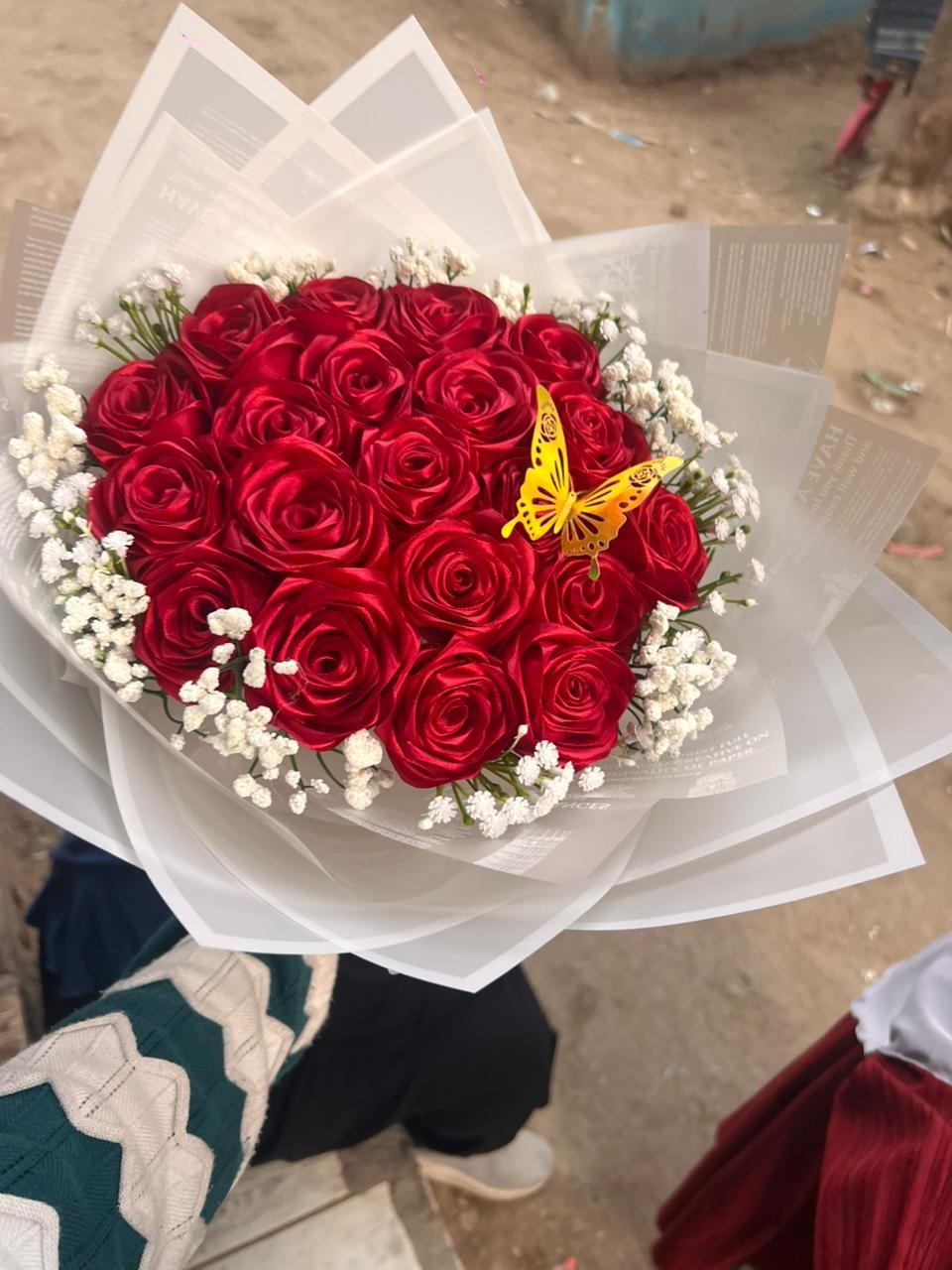 بوكيه ورد ستان نبيتي 20 ورده